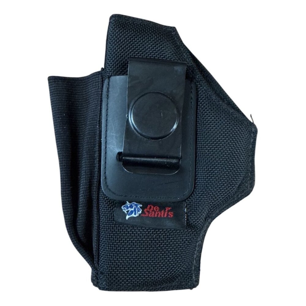 DeSantis Gunhide Black Cordura Nylon Left Hand Firearms Holster